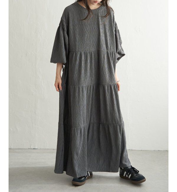 VENCE share style「カット楊柳ワンピース」|ワンピース|