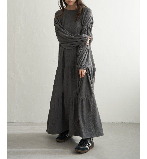 VENCE share style「カット楊柳ワンピース」|ワンピース|