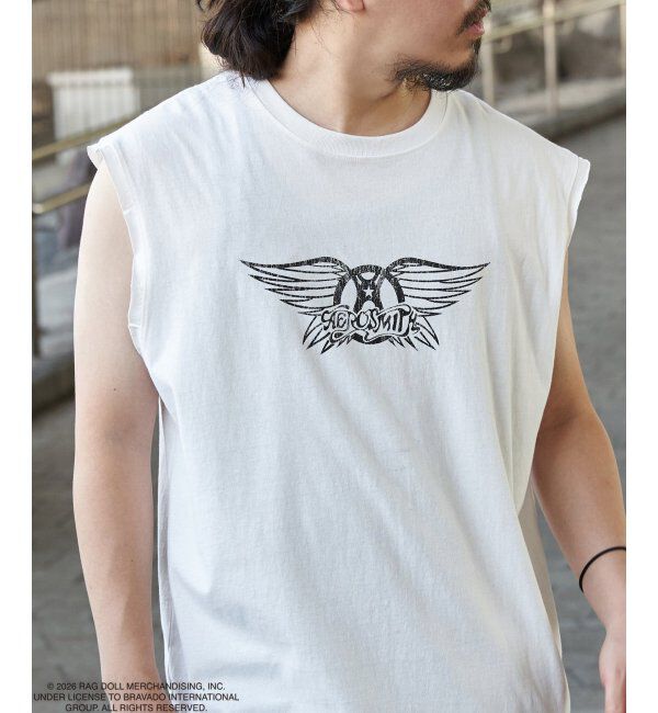 VENCE share style「「Aerosmith エアロスミス」ノースリT バンドT」|タンクトップ|