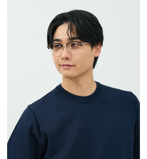  「Zoff｜ADAM ET ROPE' ウェリントン型 メガネ | サーモント 軽量 伊達メガネ おしゃれ レンズ交換券付」|メガネ|
