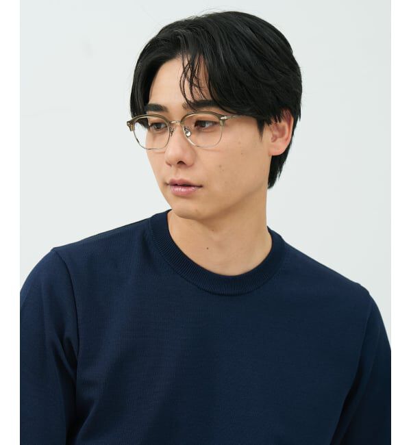  「Zoff｜ADAM ET ROPE' ウェリントン型 メガネ | サーモント 軽量 伊達メガネ おしゃれ レンズ交換券付」|メガネ|