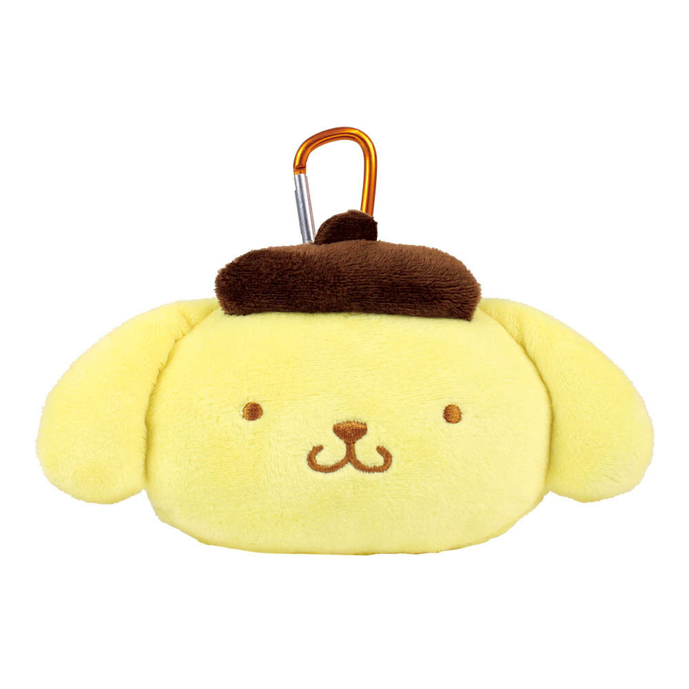 BACKYARD FAMILY「キャラクター ファスナーマスコット 通販 カラビナ付き ぬいぐるみ 小物入れ ミニポーチ かわいい」|その他|イエロー1