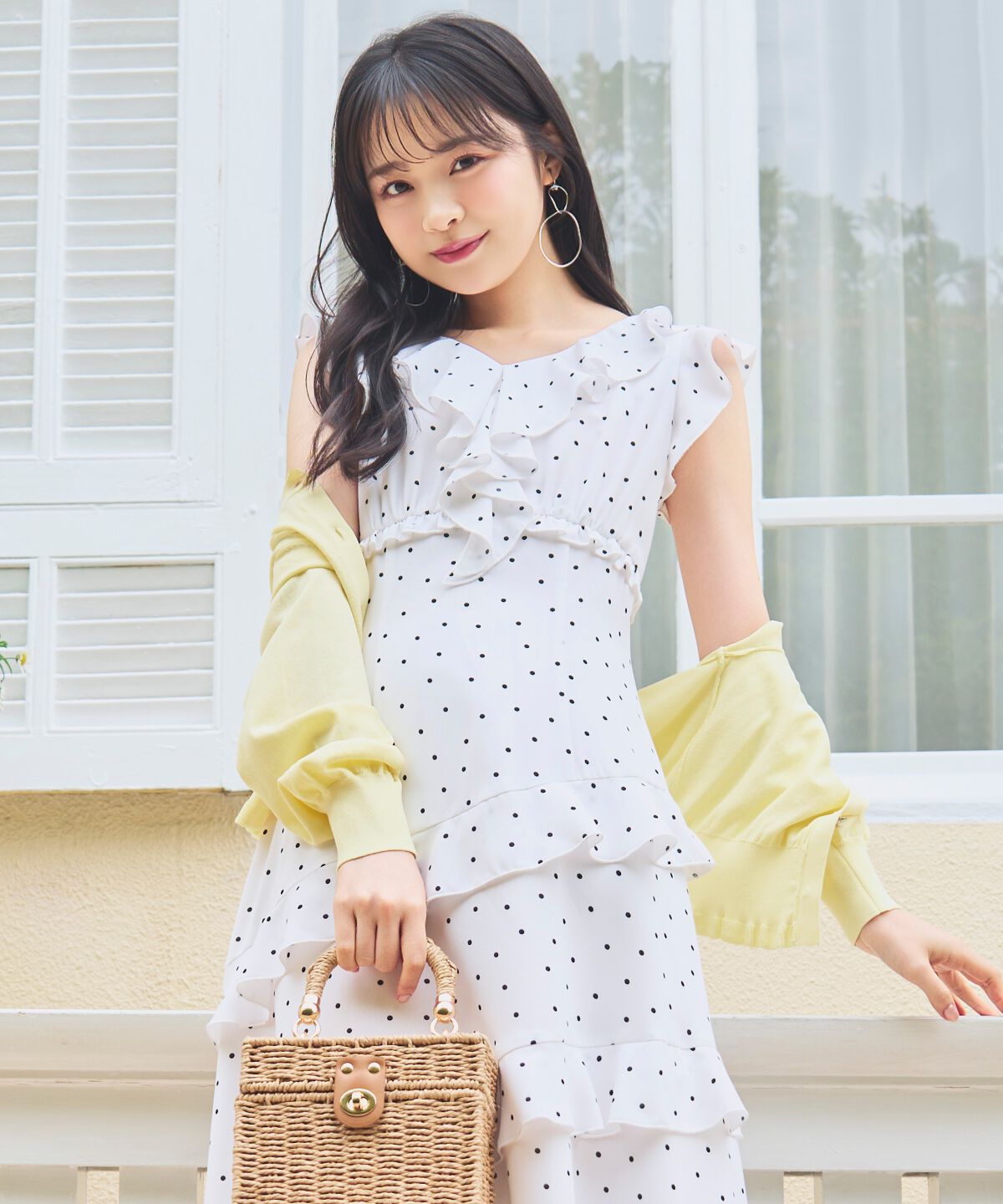 WILLSELECTION「ラッフルフリルティアードワンピース」|ワンピース|