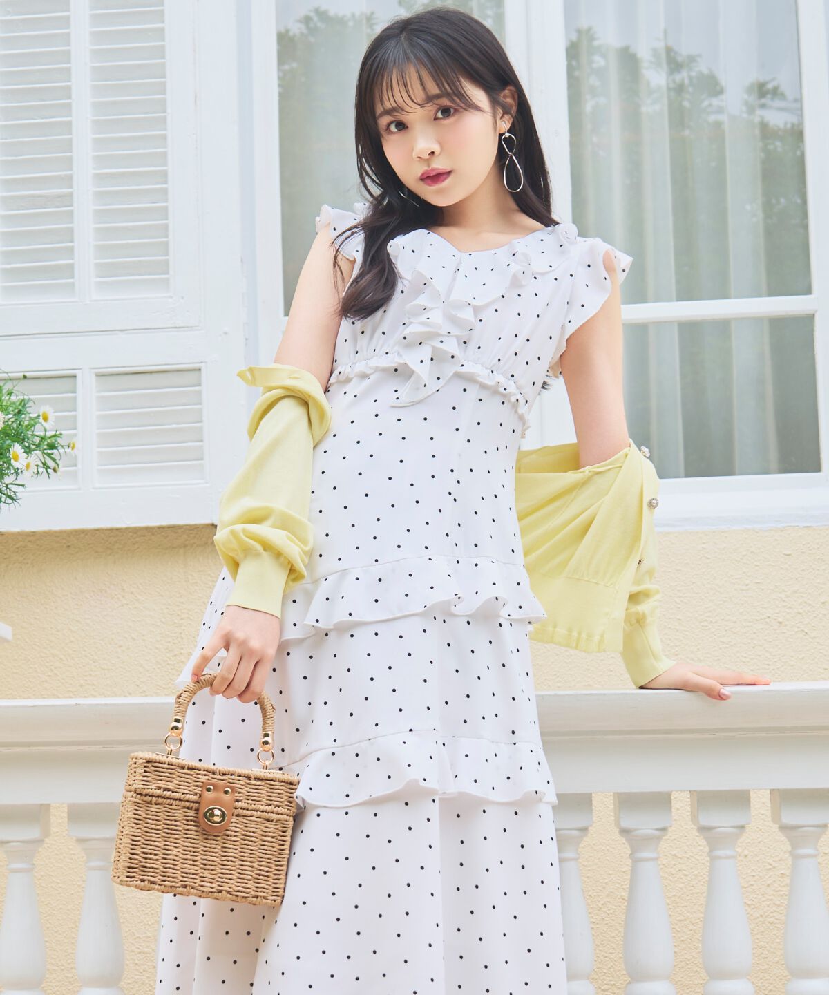 WILLSELECTION「ラッフルフリルティアードワンピース」|ワンピース|