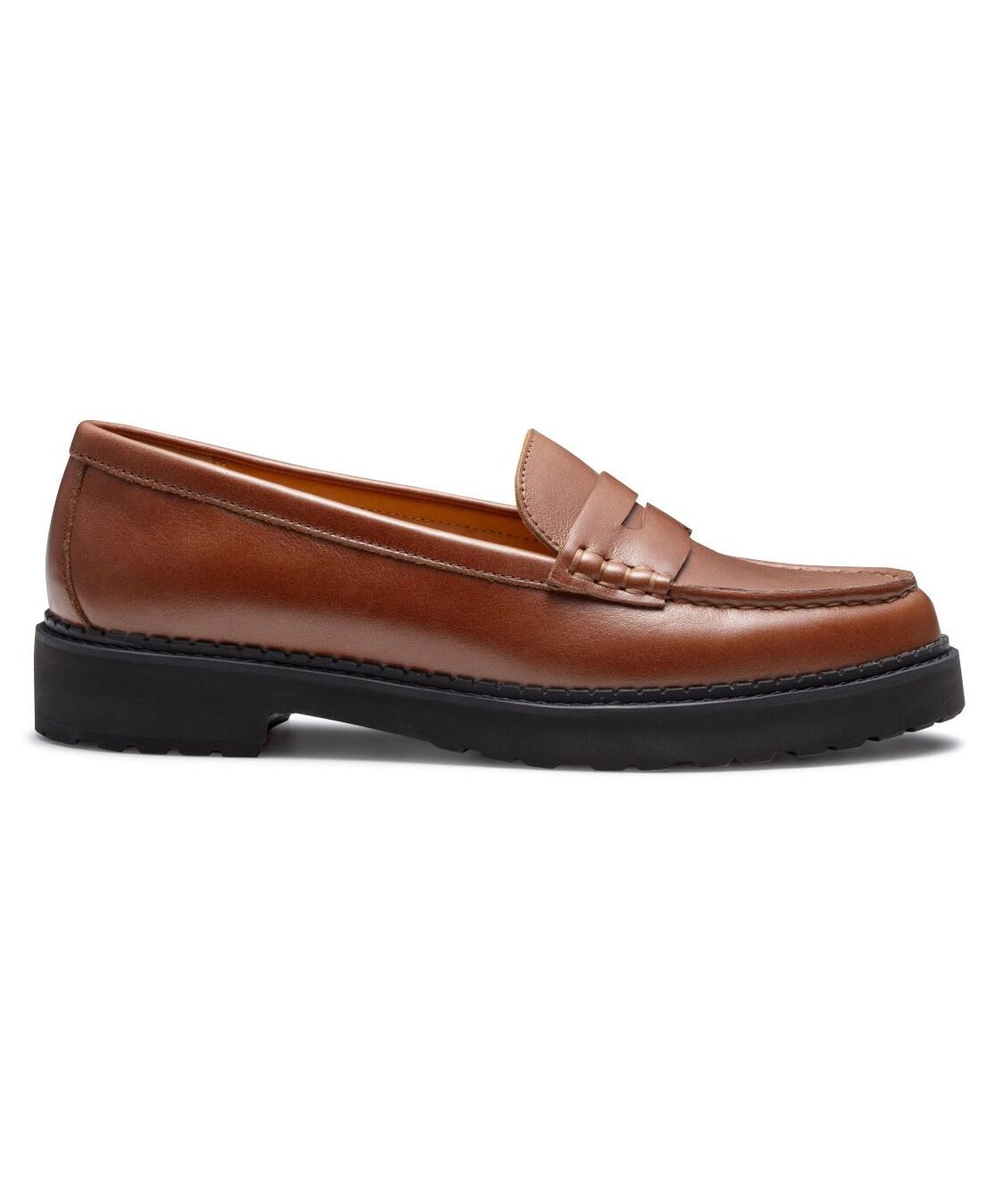 REGAL SHOES「REGAL ラギッドソールローファー【ヒール30mm】　商品コード：F33RAL」|ローファー|ブラウン