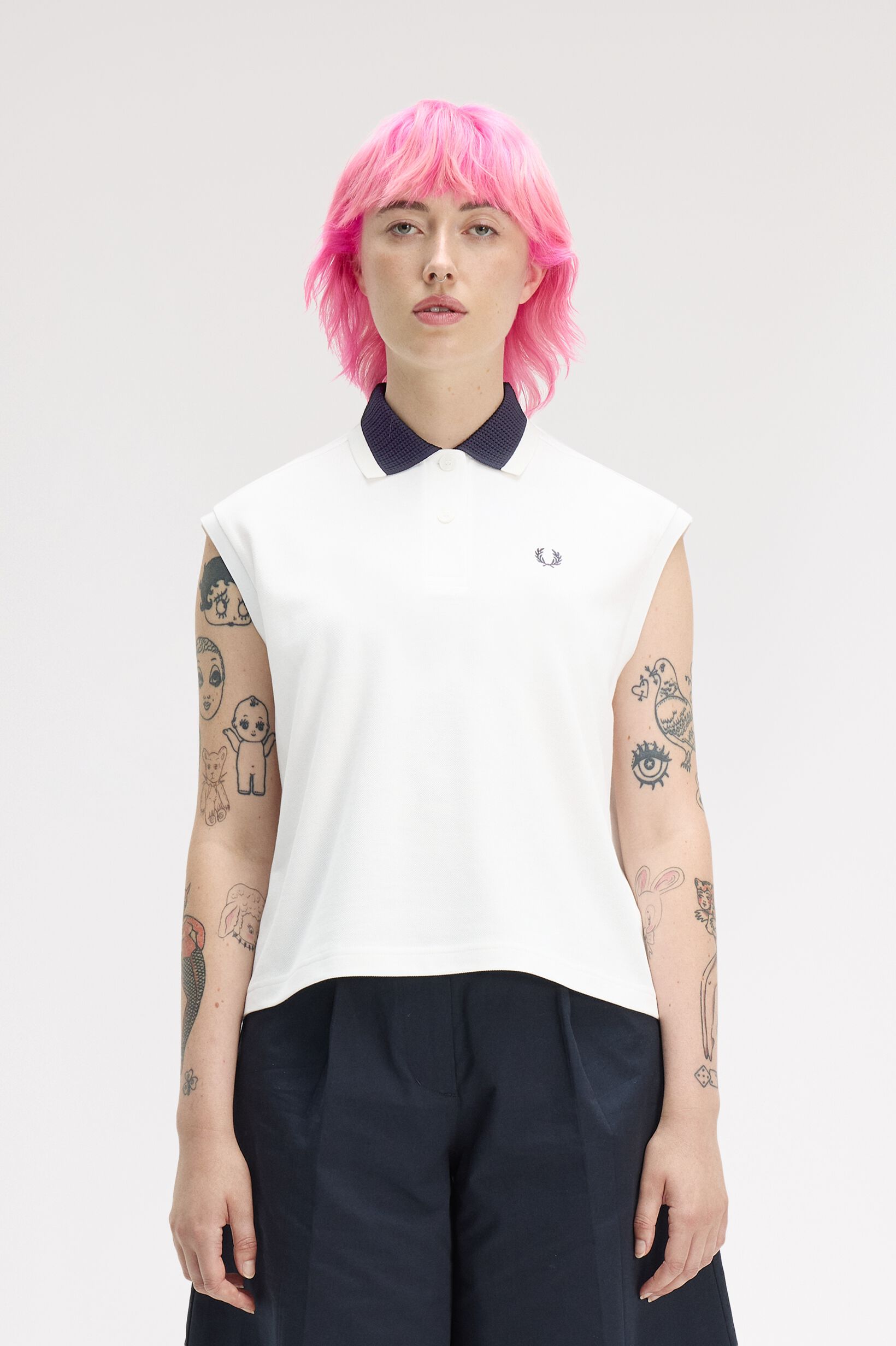 FRED PERRY 「Mesh Collar Polo Shirt／メッシュカラーポロシャツ」|ポロシャツ|
