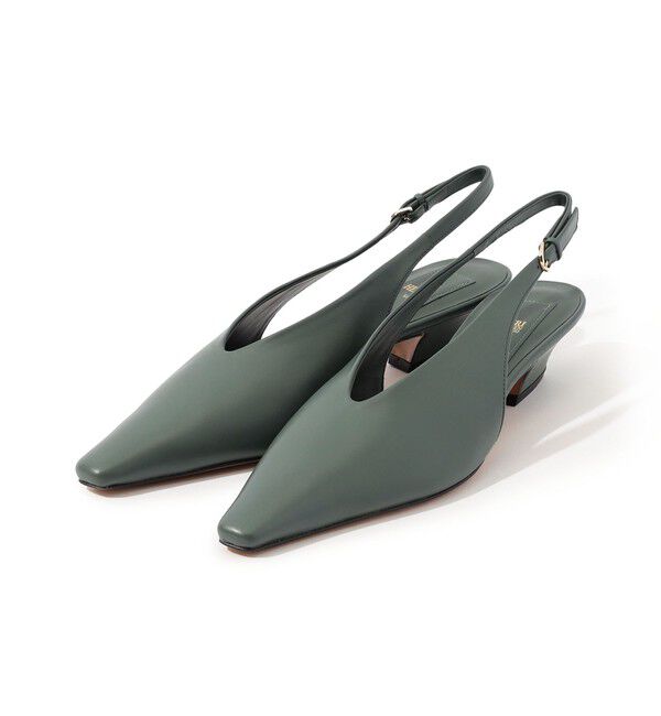 TOMORROWLAND GOODS「HENRI EN VARGO YVES パンプス」|パンプス|57 オリーブ