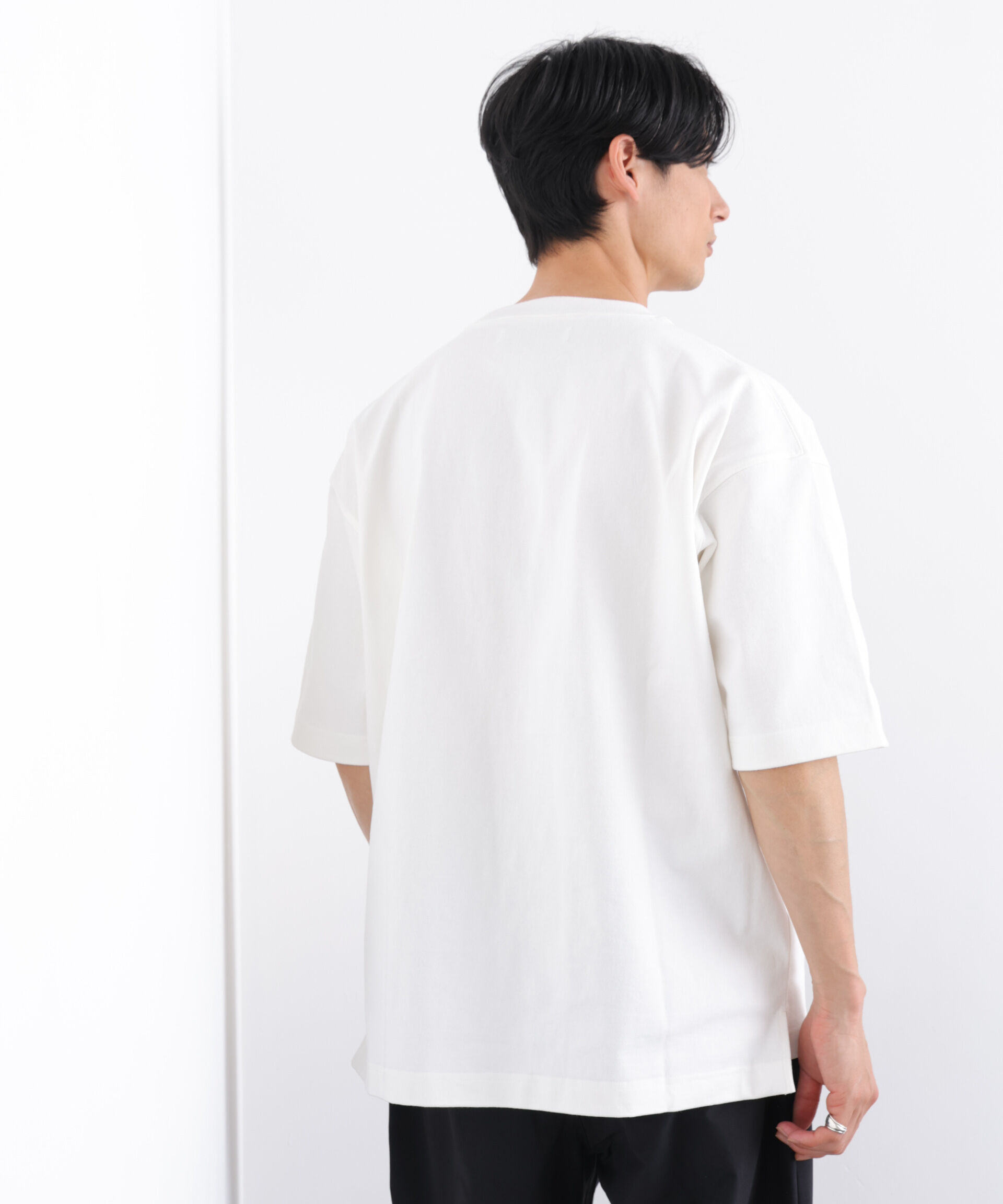 NANO universe「ヘビーウェイトTシャツ 半袖」|Tシャツ・カットソー|