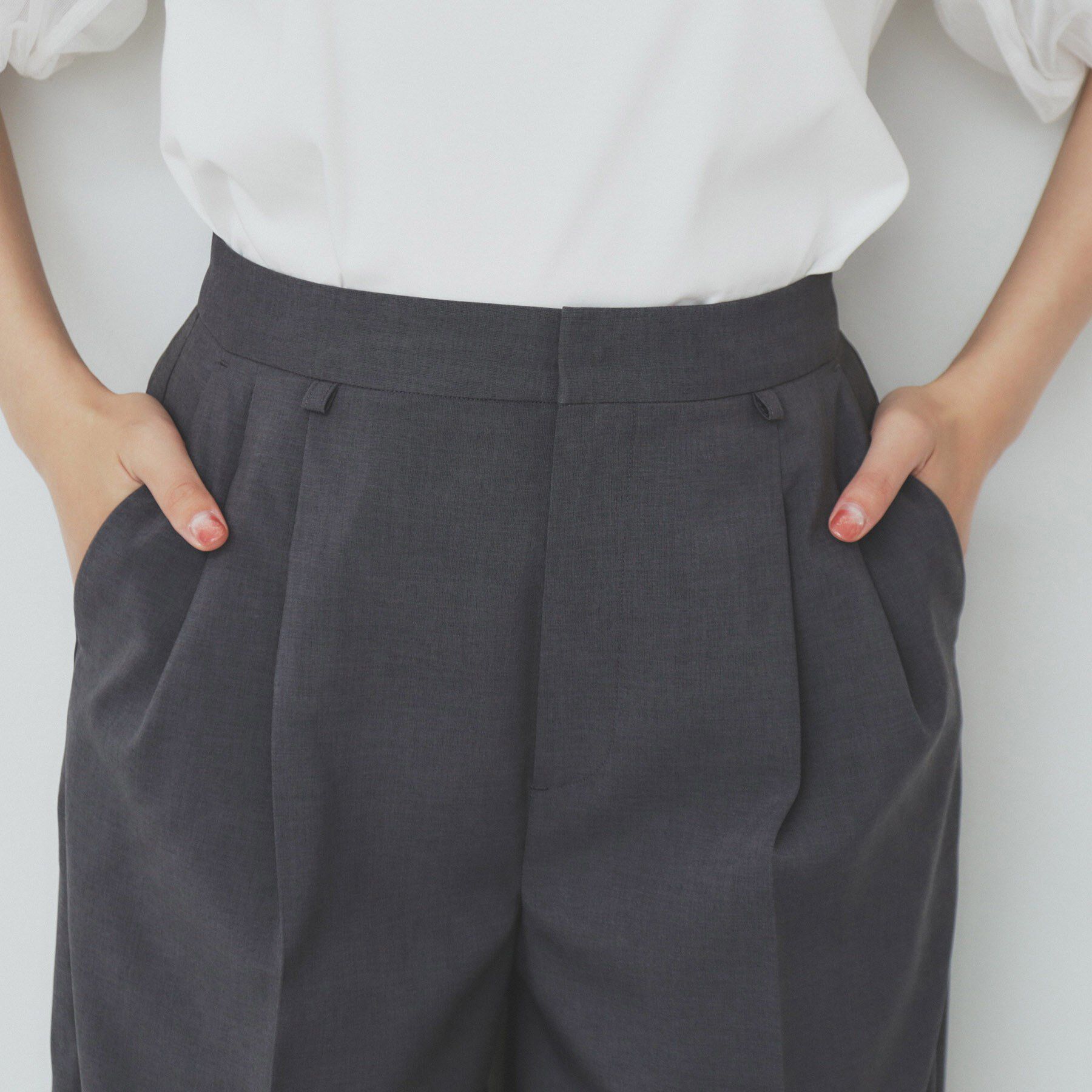 index「ストレッチ2タックワイドパンツ【洗濯機洗い可／接触冷感／吸水速乾】」|その他|