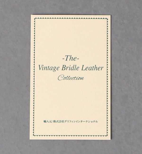 UNITED ARROWS「＜BEORMA LEATHER COMPANY＞ 3FOLD KEY CASE/VINTAGE BRIDLE/キーケース」|キーケース|