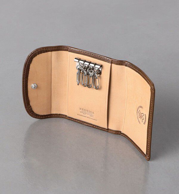 UNITED ARROWS「＜BEORMA LEATHER COMPANY＞ 3FOLD KEY CASE/VINTAGE BRIDLE/キーケース」|キーケース|