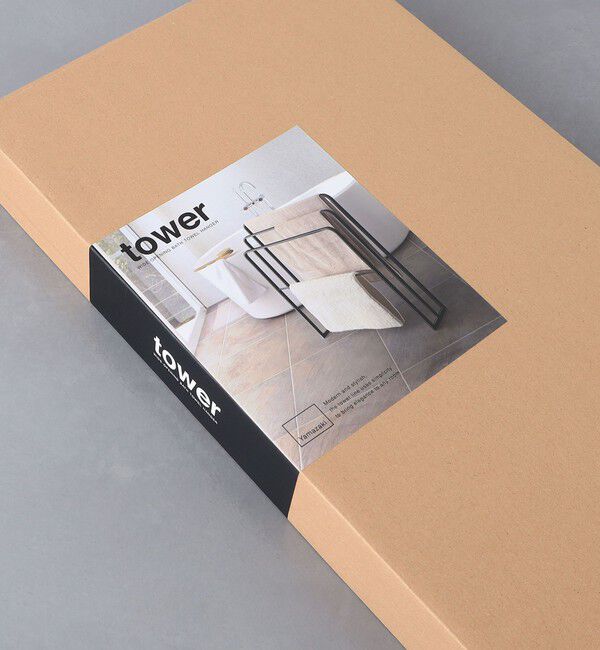 Style for Living「＜tower＞バスタオルハンガー 3連」|トイレタリー・ランドリーグッズ|
