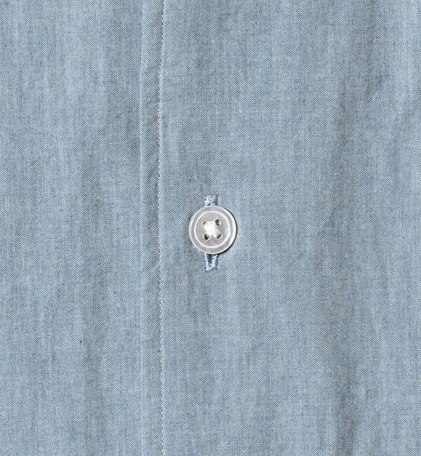 UNITED ARROWS「シャンブレー ワンピースカラー シャツ」|シャツ・ブラウス|