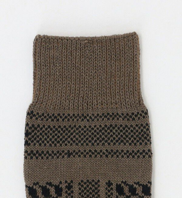 UNITED ARROWS「＜ROTOTO＞デザート スカーフパターン ソックス」|ソックス|