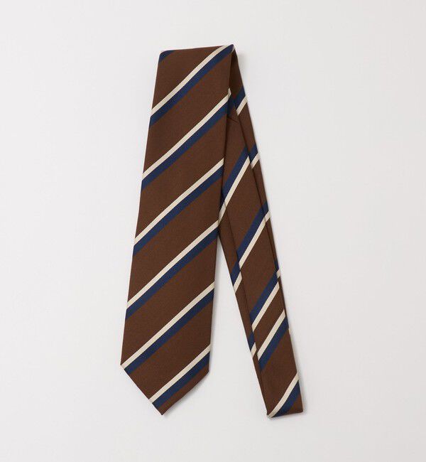 UNITED ARROWS「＜STEFANO BIGI＞カラー ストライプ ネクタイ」|ネクタイ・蝶ネクタイ|MD.BROWN