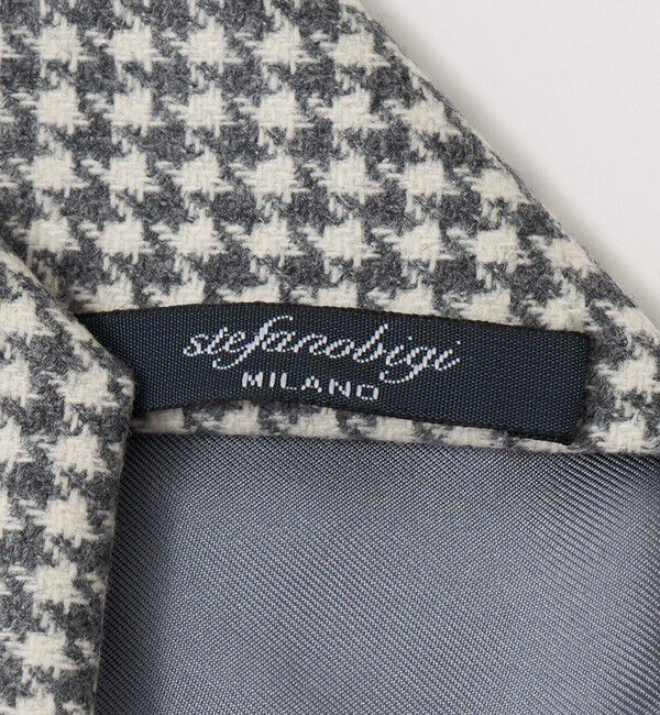 UNITED ARROWS「＜STEFANO BIGI＞ハウンドトゥース ネクタイ」|ネクタイ・蝶ネクタイ|