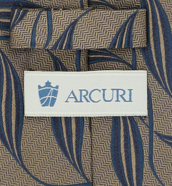 UNITED ARROWS「＜ARCURI＞リーフ ジャガード ネクタイ」|ネクタイ・蝶ネクタイ|