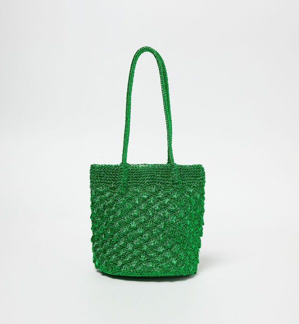 UNITED ARROWS green label relaxing「メタリックヤーンレーシー トートバッグ / ショルダーバッグ」|ショルダー・メッセンジャー|