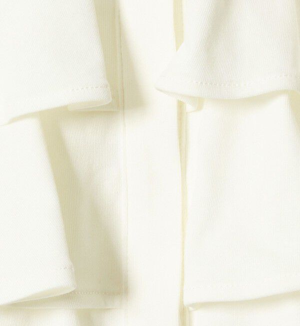 EMMEL REFINES「＜EMMEL REFINES＞EM ティアードフリル カットソー トップス」|Tシャツ・カットソー|
