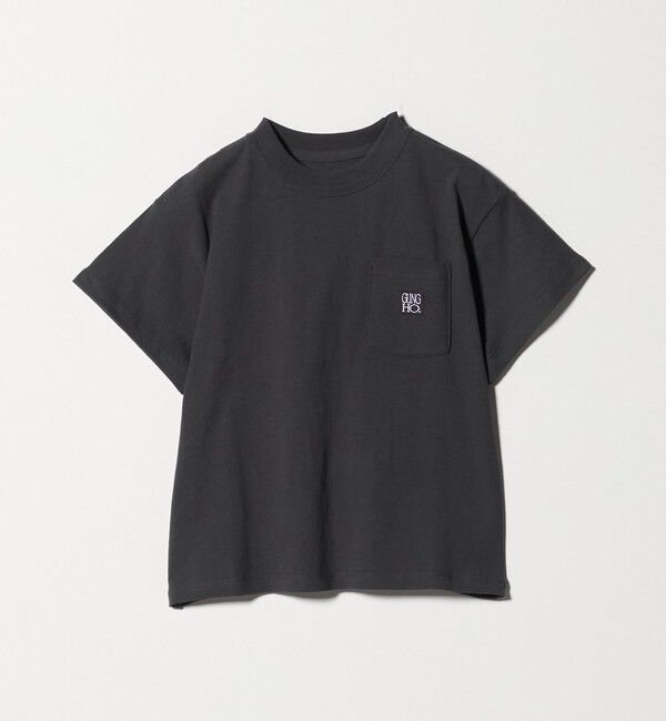UNITED ARROWS green label relaxing「【別注】＜GUNG HO＞ポケット Tシャツ / キッズ 110cm-130cm」|Tシャツ・カットソー|DK.GRAY