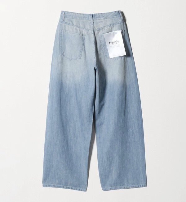 UNITED ARROWS green label relaxing「【別注】＜HEALTHY DENIM＞カーブ デニム パンツ ライトブルー」|デニム|