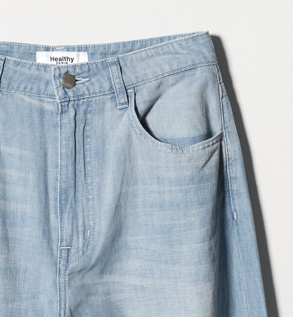 UNITED ARROWS green label relaxing「【別注】＜HEALTHY DENIM＞カーブ デニム パンツ ライトブルー」|デニム|