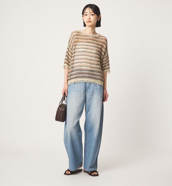 UNITED ARROWS green label relaxing「【別注】＜HEALTHY DENIM＞カーブ デニム パンツ ライトブルー」|デニム|