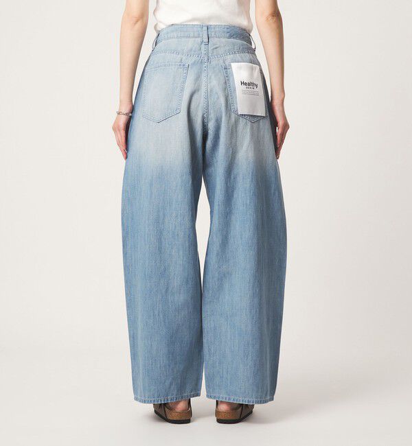 UNITED ARROWS green label relaxing「【別注】＜HEALTHY DENIM＞カーブ デニム パンツ ライトブルー」|デニム|