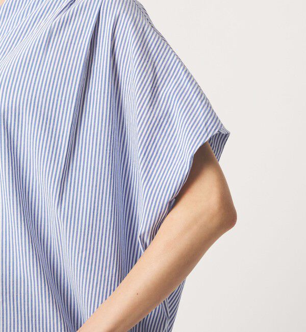 UNITED ARROWS green label relaxing「［size SHORTあり］ショルダー タック スキッパー ブラウス」|シャツ・ブラウス|