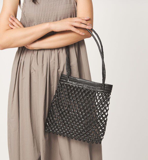 UNITED ARROWS green label relaxing「【別注】＜Diminutivo＞メッシュバッグ」|ショルダー・メッセンジャー|BLACK