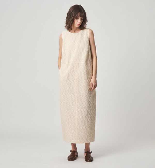 STEVEN ALAN「＜Steven Alan＞ジャガード ワンピース」|ワンピース|NATURAL