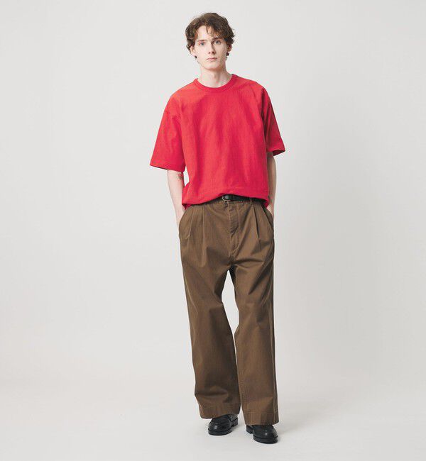 BEAUTY&YOUTH UNITED ARROWS「&ldquo;THE HEAVY&rdquo; 10oz ヘビー ワイド クルーネック Tシャツ」|Tシャツ・カットソー|