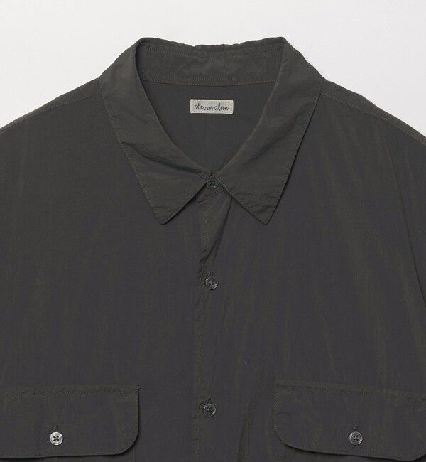 STEVEN ALAN「＜Steven Alan＞ シアー ナイロン ガーメントダイ シャツ」|シャツ・ブラウス|
