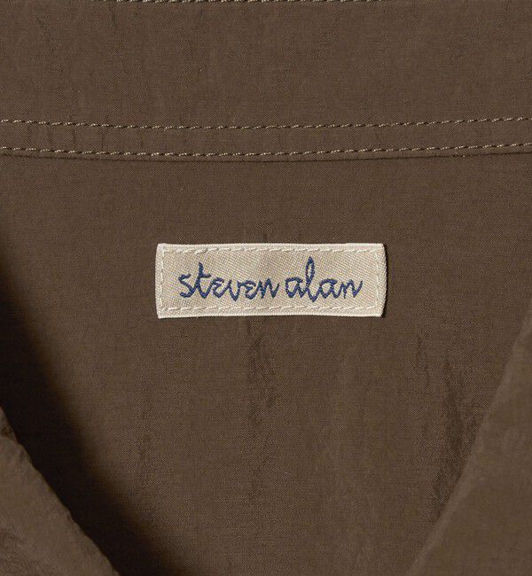 STEVEN ALAN「＜Steven Alan＞ シアー ナイロン ガーメントダイ シャツ」|シャツ・ブラウス|