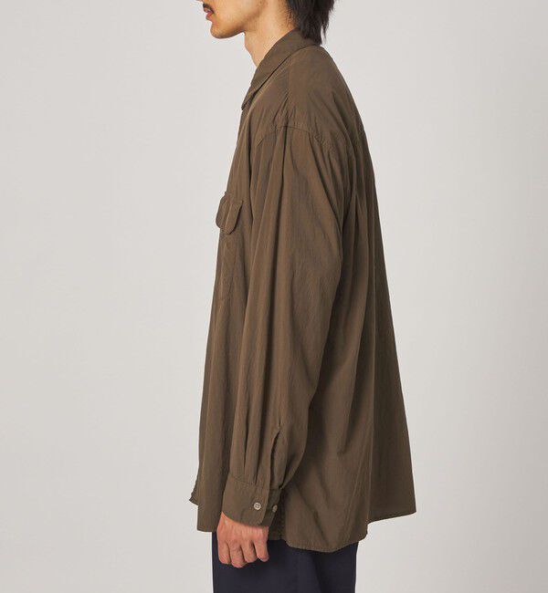 STEVEN ALAN「＜Steven Alan＞ シアー ナイロン ガーメントダイ シャツ」|シャツ・ブラウス|
