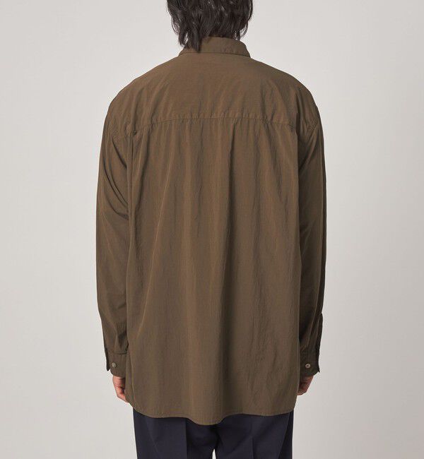 STEVEN ALAN「＜Steven Alan＞ シアー ナイロン ガーメントダイ シャツ」|シャツ・ブラウス|