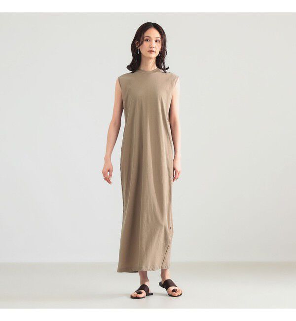 Demi-Luxe BEAMS 「ATON / フレスカヌバック コットン タンクトップ ドレス」|ワンピース|