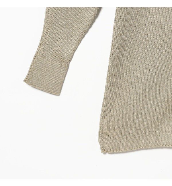 Demi-Luxe BEAMS 「TAN / 2ピース リブ カーディガン」|ニット・セーター|