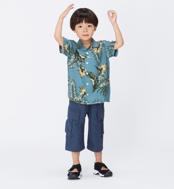 SHIPS Colors 「SHIPS Colors:〈洗濯機可能〉レーヨン プリント シャツ(80～130cm)」|シャツ・ブラウス|