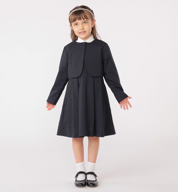 SHIPS KIDS「SHIPS KIDS:110～130cm / セレモニー ジャンパースカート」|ワンピース|