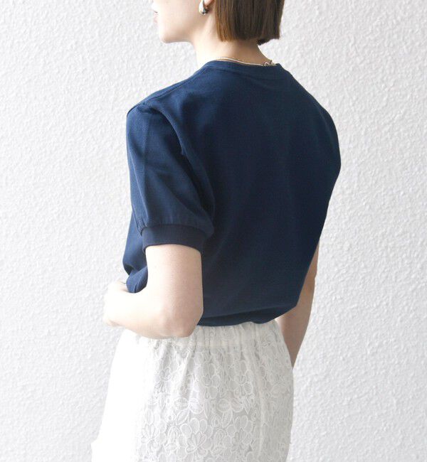 SHIPS any「【SHIPS any別注】LACOSTE: ワンポイント ロゴ ピケ クルーネック Tシャツ 25SS◇」|Tシャツ・カットソー|