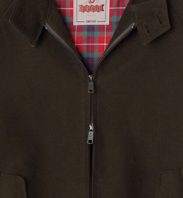 SHIPS「【SHIPS別注】BARACUTA: G9 BOX JACKET LIGHT MOLESKIN」|ブルゾン・スタジャン|
