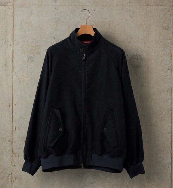 SHIPS「【SHIPS別注】BARACUTA: G9 BOX JACKET LIGHT MOLESKIN」|ブルゾン・スタジャン|ネイビー