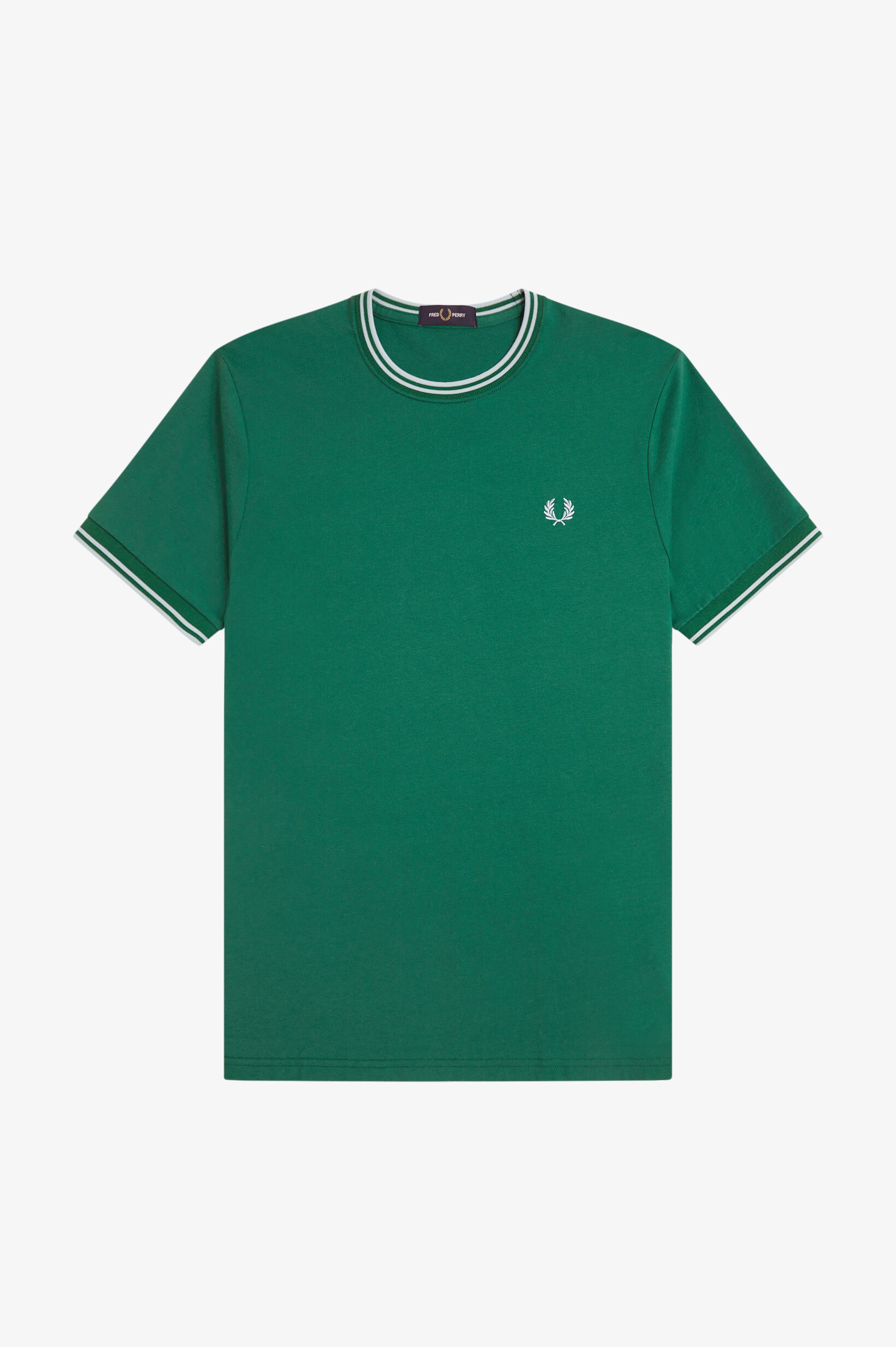 FRED PERRY 「Twin Tipped T-Shirt／ティップラインTシャツ M1588V」|Tシャツ・カットソー|SPORT GREEN