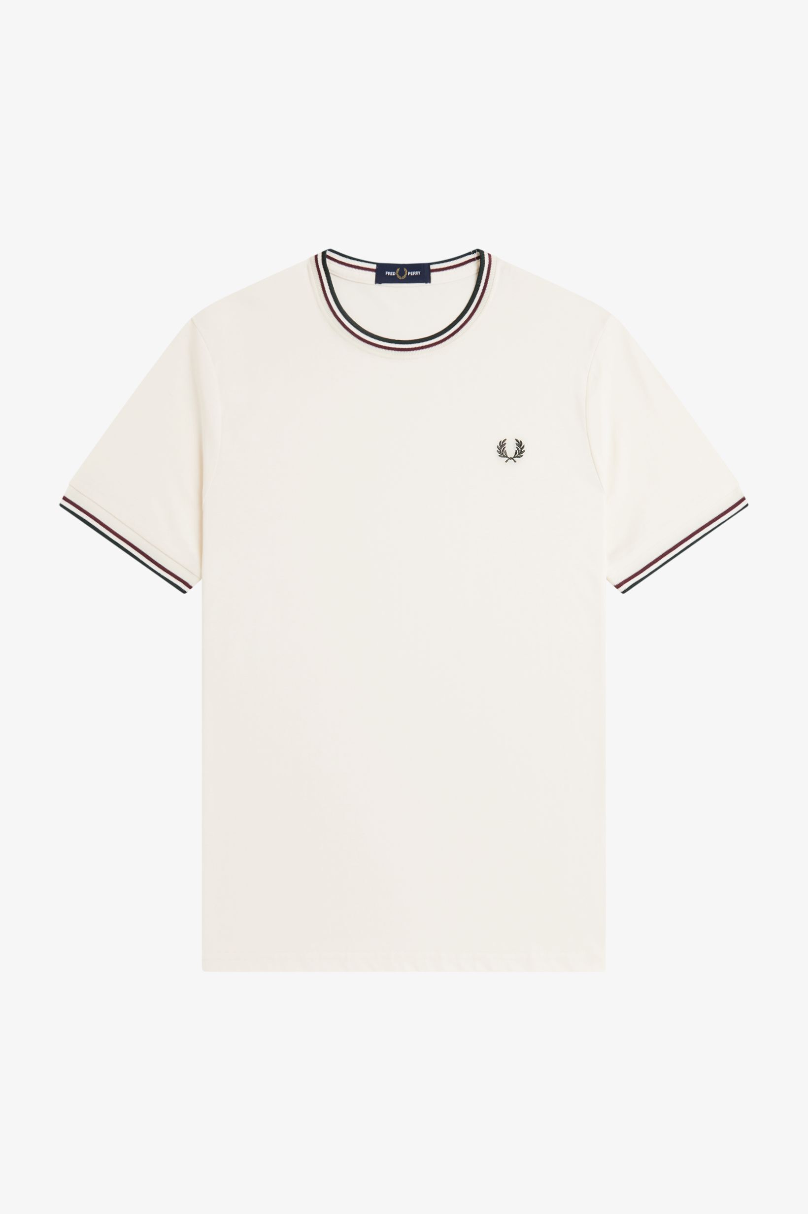FRED PERRY 「Twin Tipped T-Shirt／ティップラインTシャツ M1588V」|Tシャツ・カットソー|