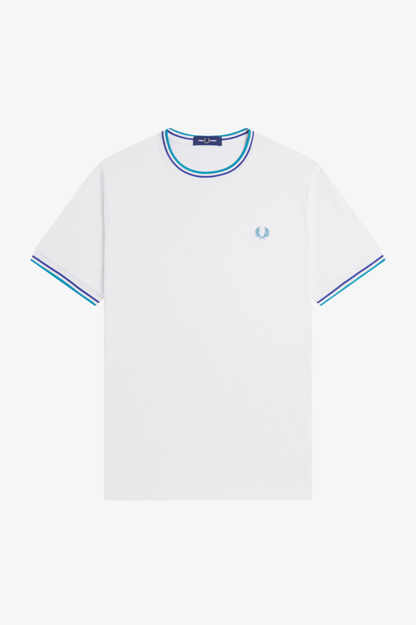 FRED PERRY 「Twin Tipped T-Shirt／ティップラインTシャツ M1588V」|Tシャツ・カットソー|