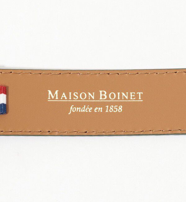 TOMORROWLAND GOODS「Maison Boinet コンビカラーベルト」|ベルト|