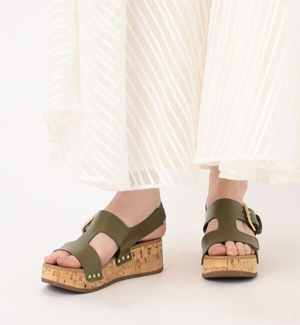 TOMORROWLAND GOODS「CLAIRE CHARLOTTE Sophie コルクソール バックストラップサンダル」|サンダル|