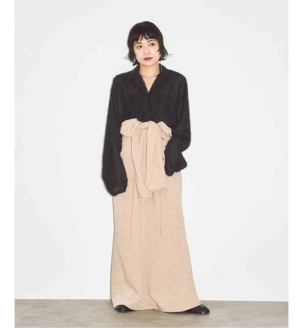  「《追加予約》VELVET LEAN KAFTAN DRESS：ワンピース」|ワンピース|