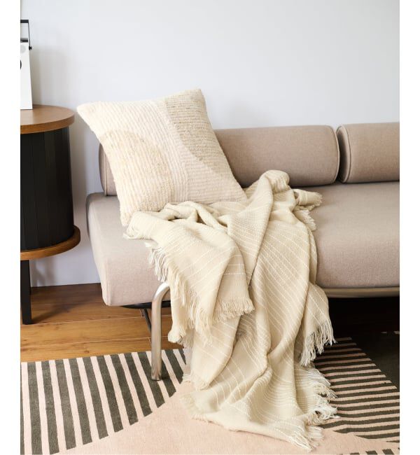 journal standard Furniture「《予約》CALME BLANKET140x200　ブランケット」|ブランケット|ナチュラル